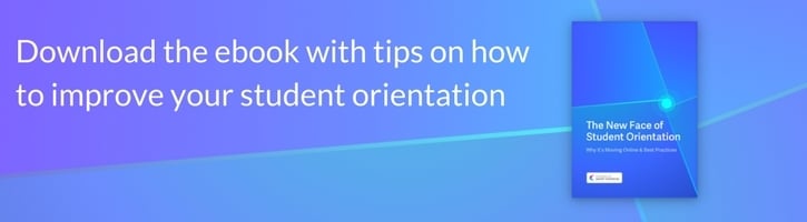 Download the ebook, The New Face of Student Orientation